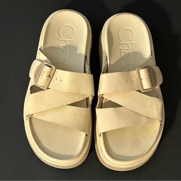 Chaco Women's Cream Sandals - Picture 5 of 14